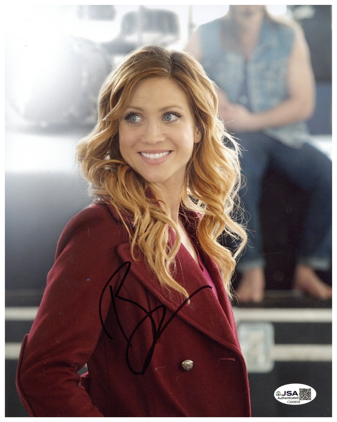 Brittany Snow Signed 8x10 Photo Pitch Perfect Movie Autographed JSA COA