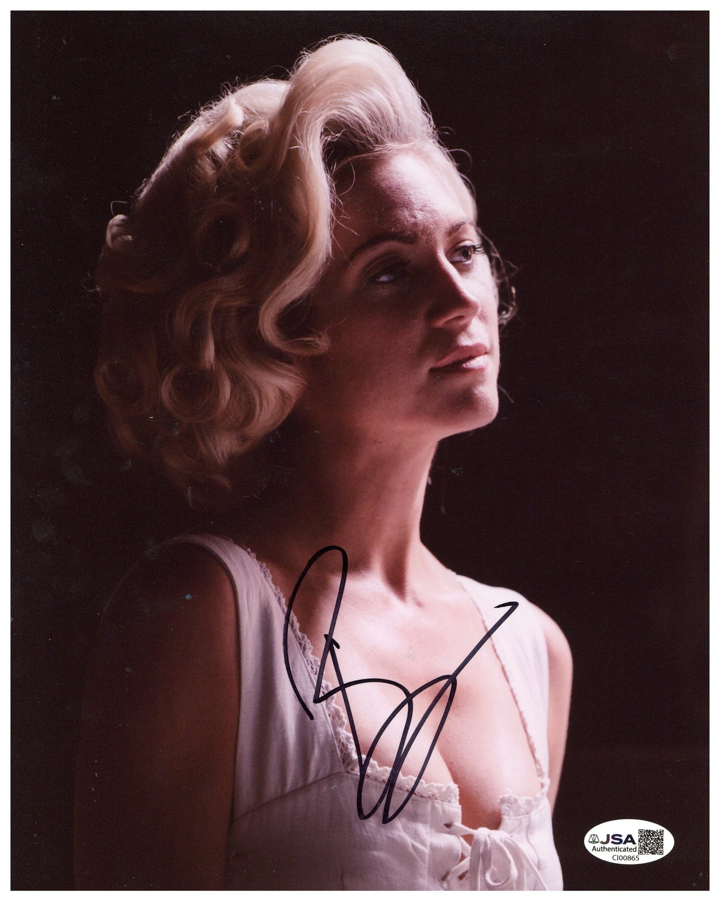 Brittany Snow Signed 8x10 Photo X Movie Autographed JSA COA