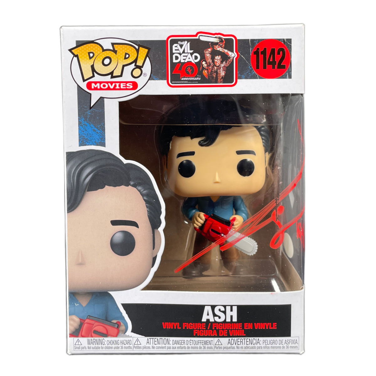 Bruce Campbell Signed Funko Pop Evil Dead Ash Autographed JSA COA