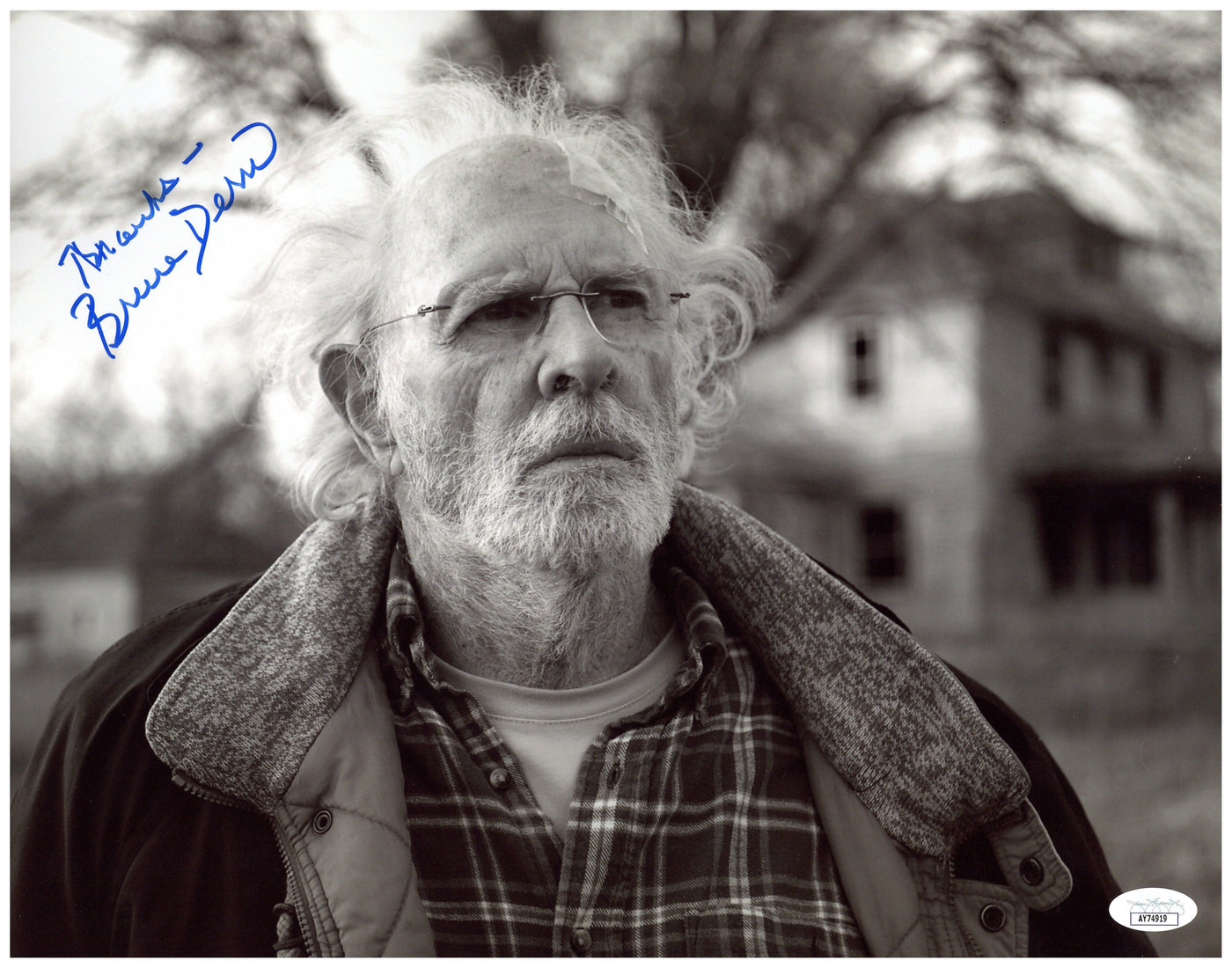 Bruce Dern Signed 11x14 Photo Nebraska Woody Autographed JSA COA