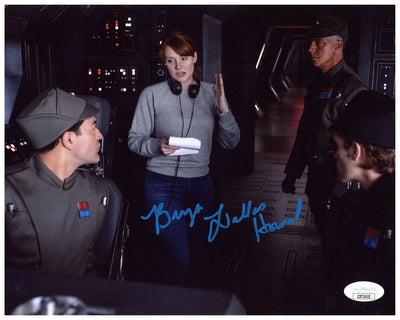 Bryce Dallas Howard Signed 8x10 Photo Star Wars The Mandalorian Autographed JSA
