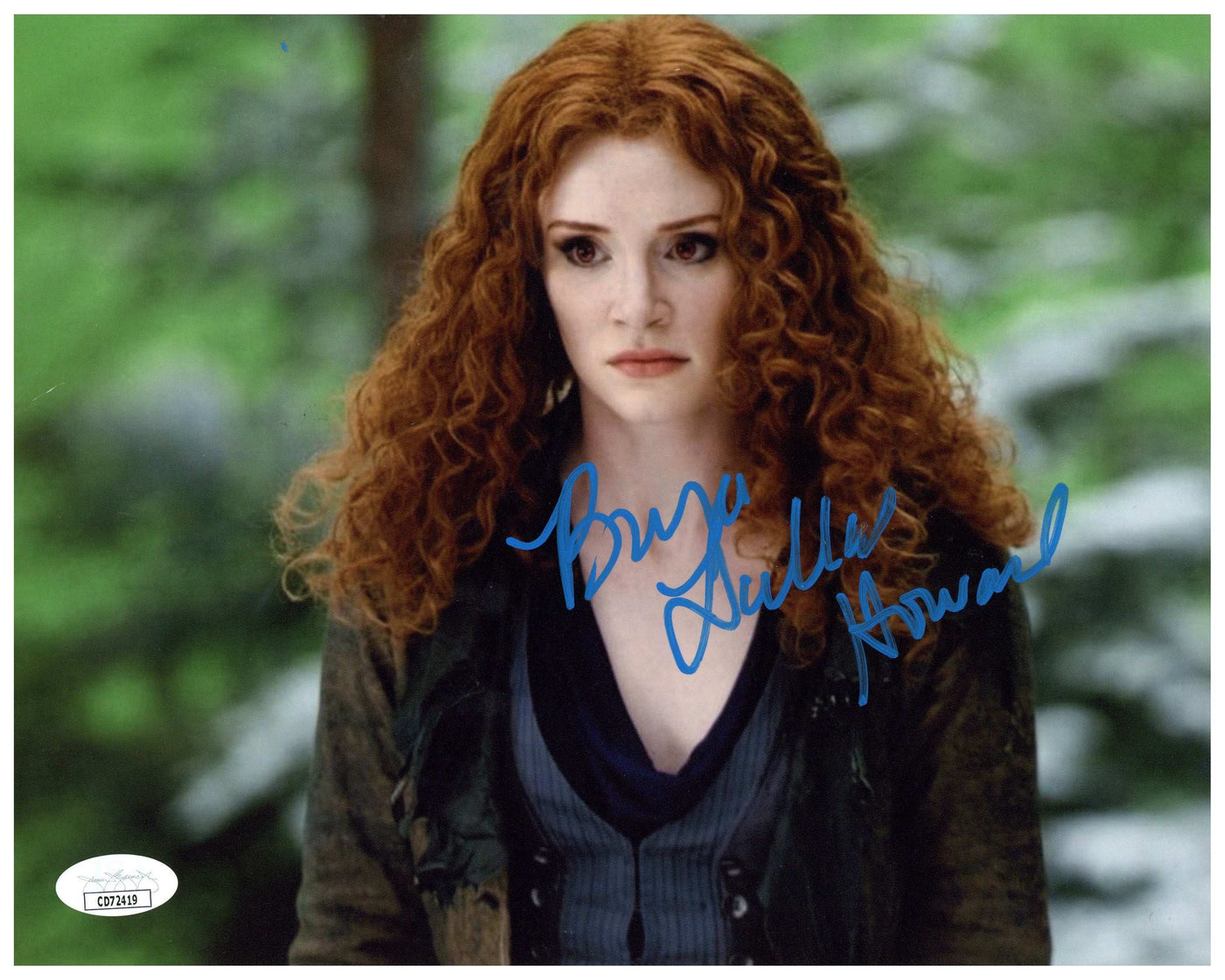Bryce Dallas Howard Signed 8x10 Photo Twilight Saga Autographed JSA COA 2