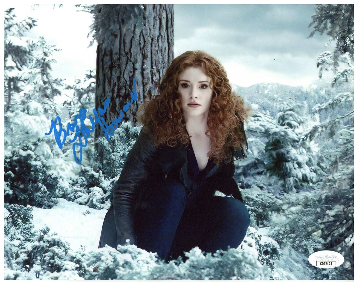 Bryce Dallas Howard Signed 8x10 Photo Twilight Saga Autographed JSA COA