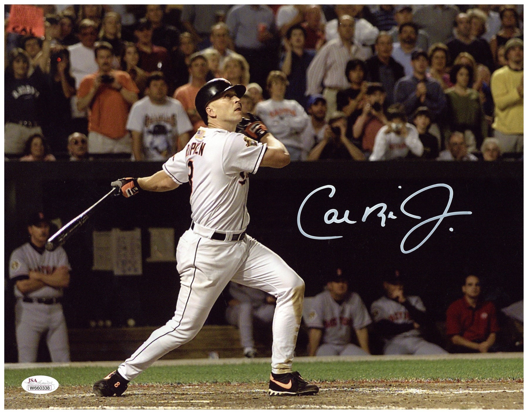 Cal Ripken Autographed CAL RIPKEN JR SIGNED 11X14 PHOTO Baltimore Orioles Authentic Autograph ...