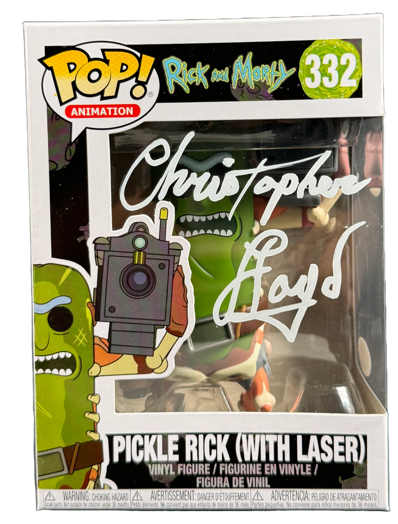 Rick and high quality Morty Signed Pop w/ COA