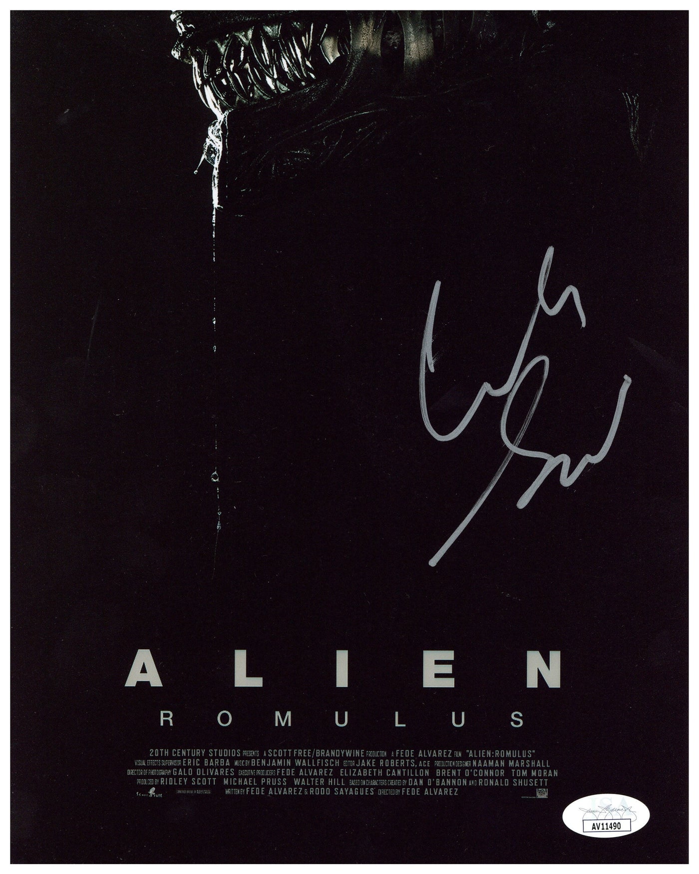 Cailee Spaeny Signed 8x10 Photo Alien Romulus Authentic Autographed JSA COA #2