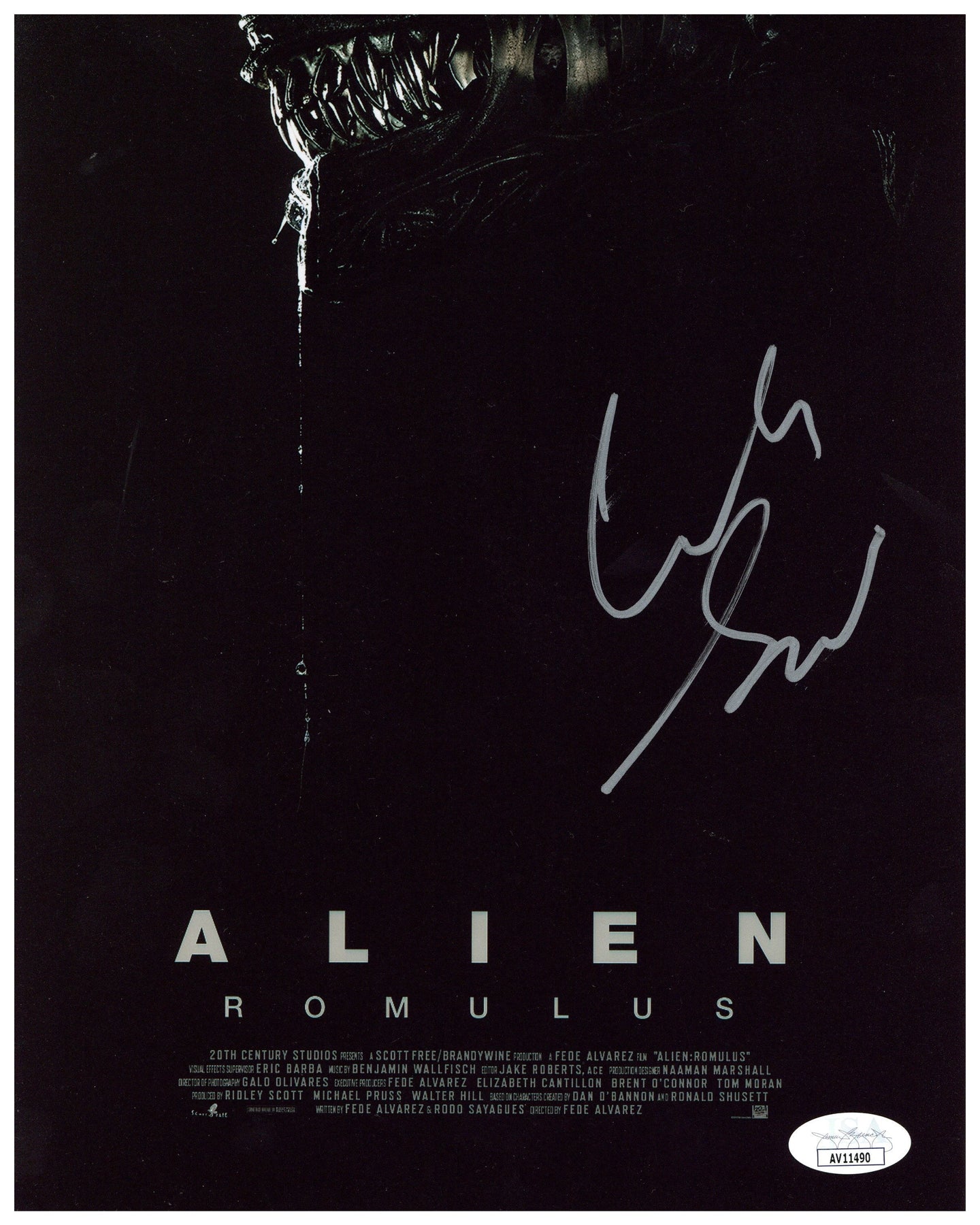 Cailee Spaeny Signed 8x10 Photo Alien Romulus Authentic Autographed JS ...