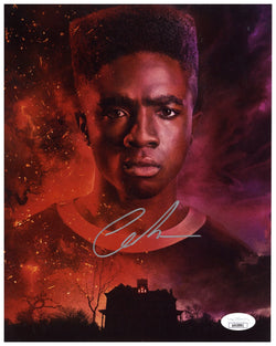Image of Caleb McLaughlin Autographed 8x10 Photo Lucas Stranger Things Signed JSA COA