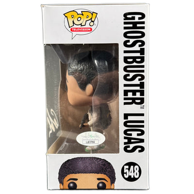 Caleb Mclaughlin Signed Funko POP Stranger Things Lucas 548 Autographed JSA COA