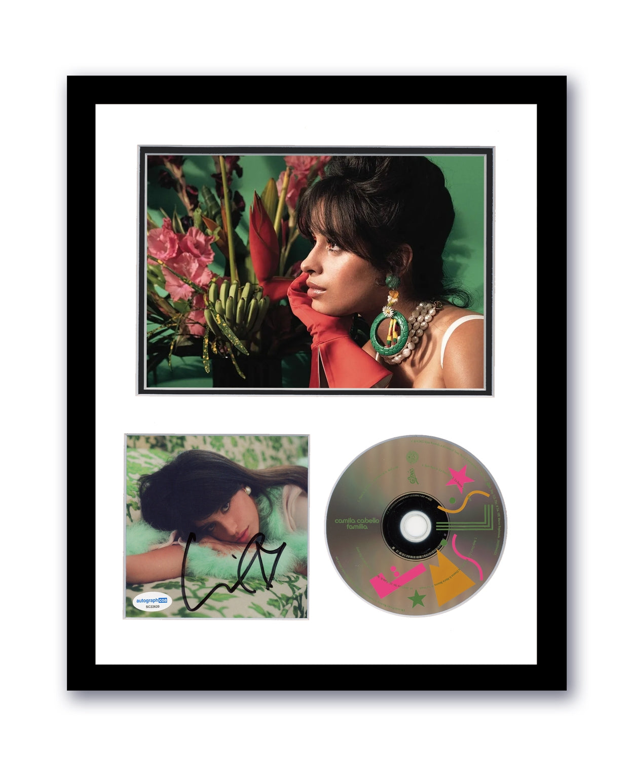 Camila Cabello Signed CD Custom Framed Familia Autographed Authentic AutographCOA 4