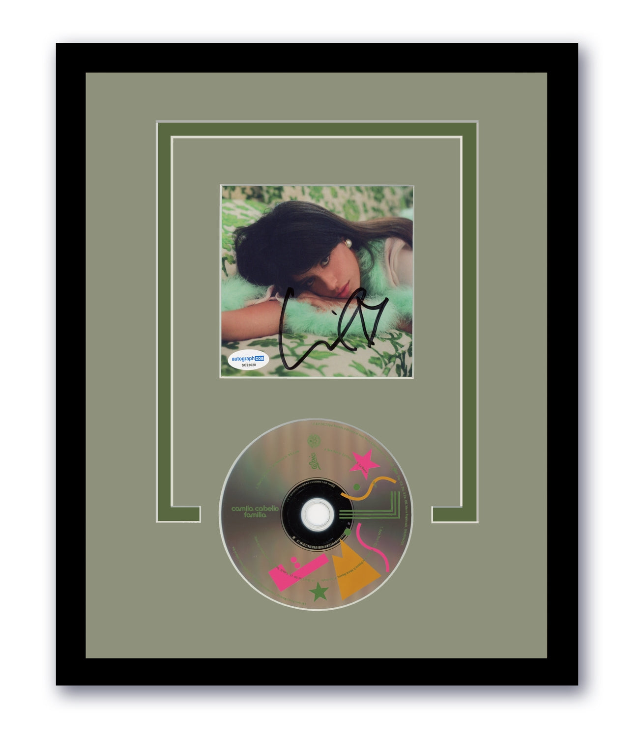 Camila Cabello Signed CD Custom Framed Familia Autographed Authentic AutographCOA 8