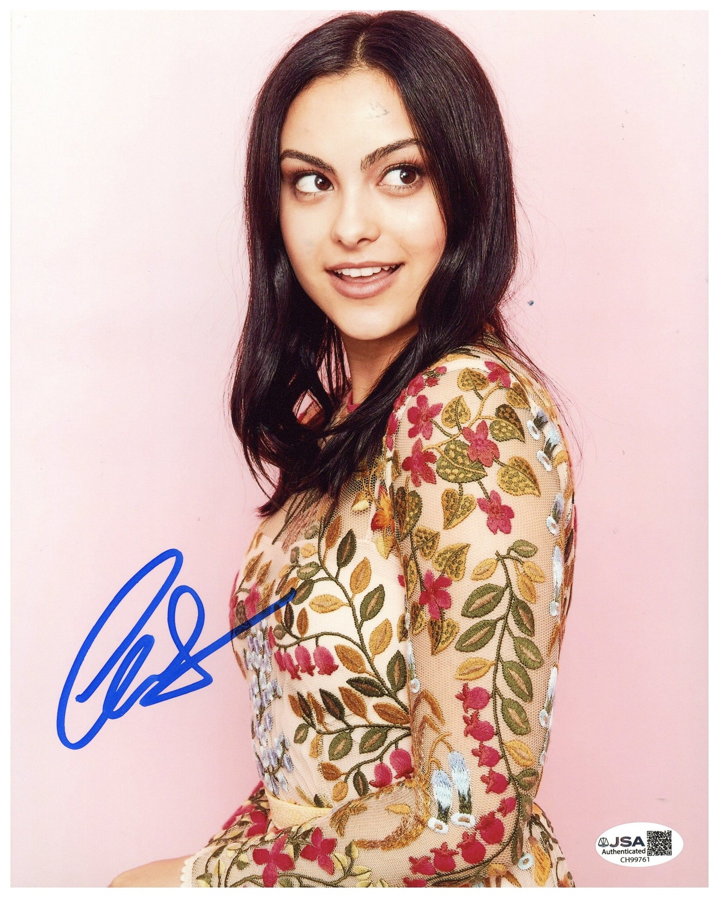 Camila Mendes Signed 8x10 Photo Riverdale Autographed JSA COA 2