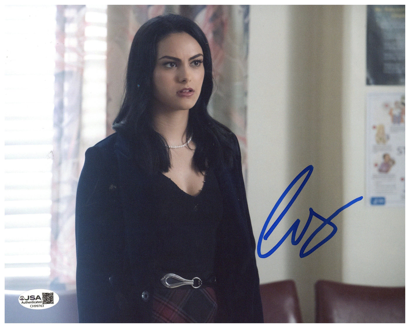 Camila Mendes Signed 8x10 Photo Riverdale Veronica Lodge Autographed JSA COA 3