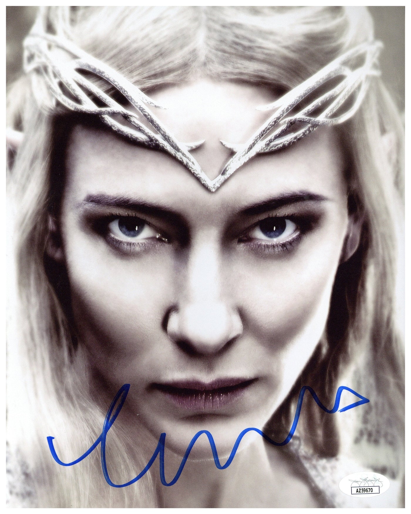 Cate Blanchett Signed 8x10 Photo The Lord of the Rings Autographed JSA COA 3