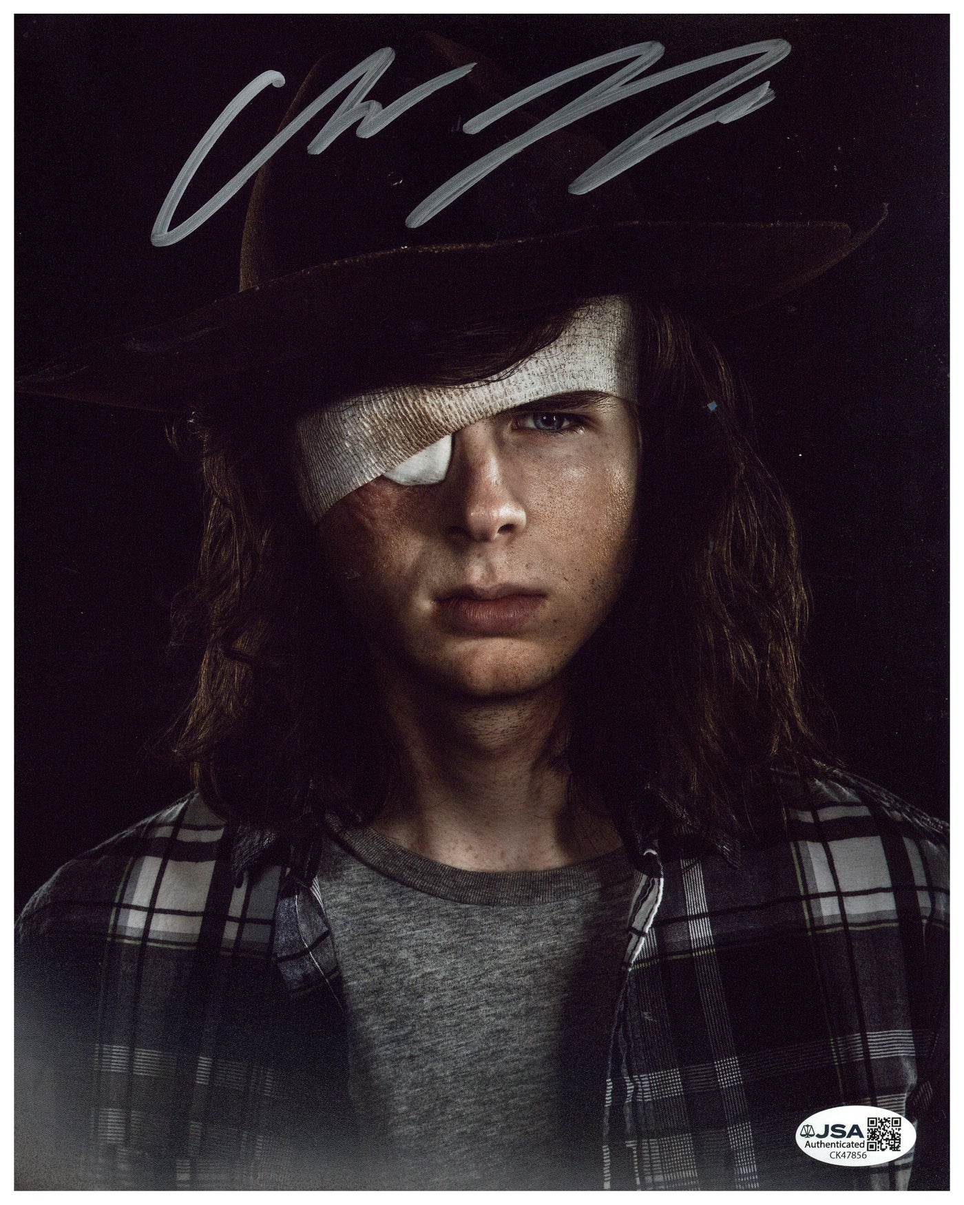 Chandler Riggs Signed 8x10 Photo The Walking Dead Carl Autographed JSA ...