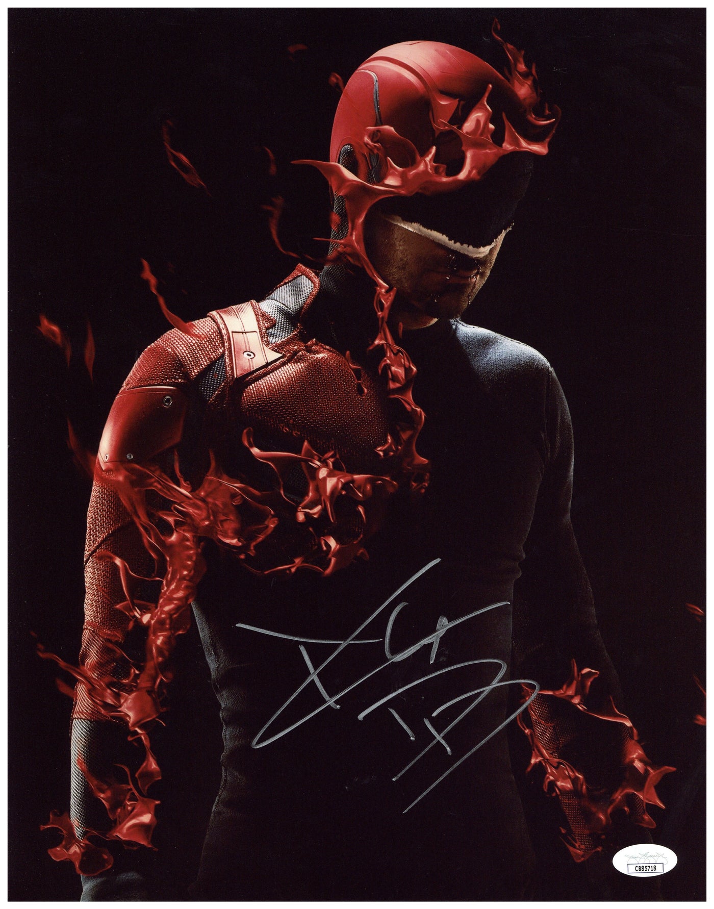 Charlie Cox Signed 11x14 Photo Daredevil Autographed JSA COA #2