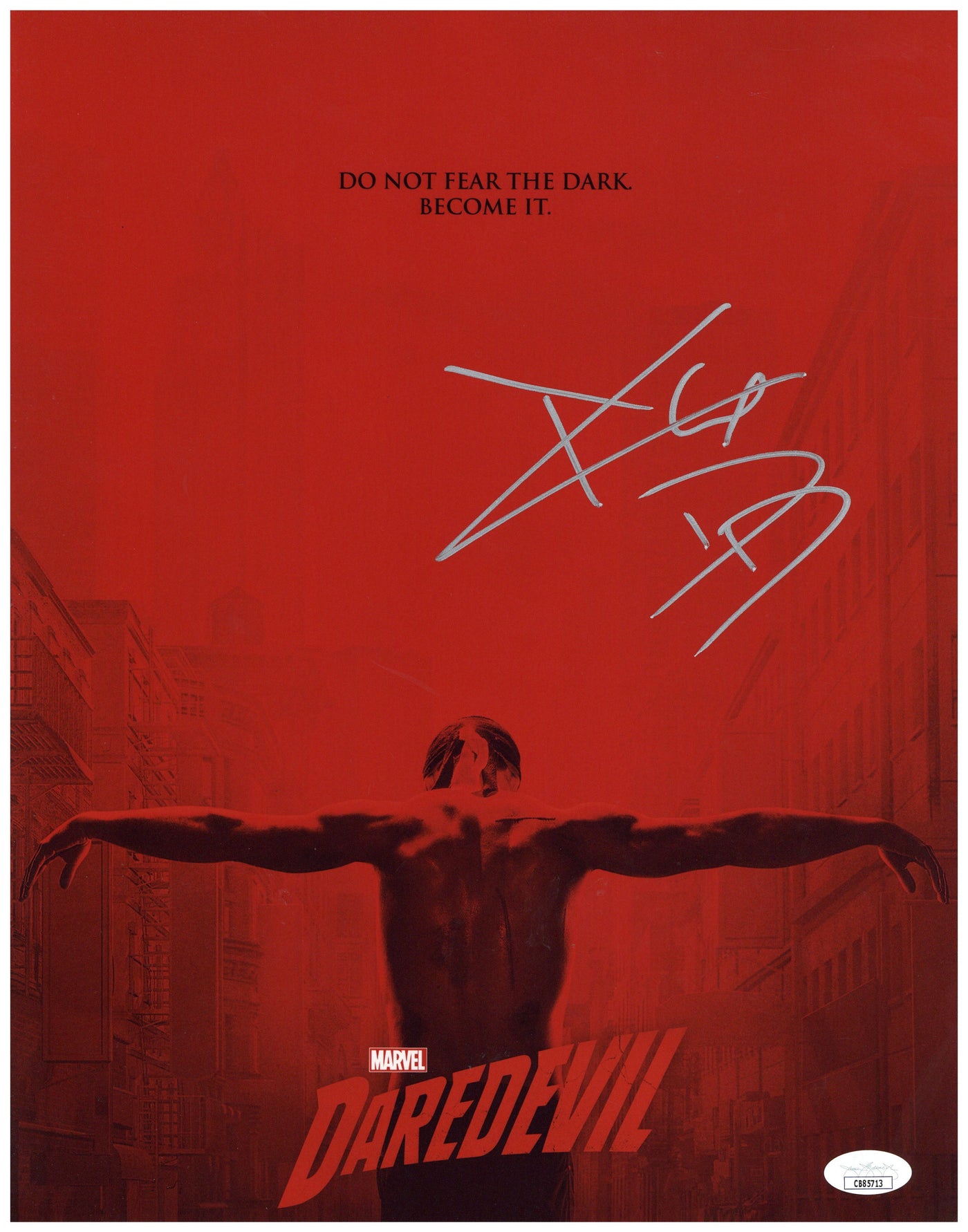 Charlie Cox Signed 11x14 Photo Daredevil Autographed JSA COA