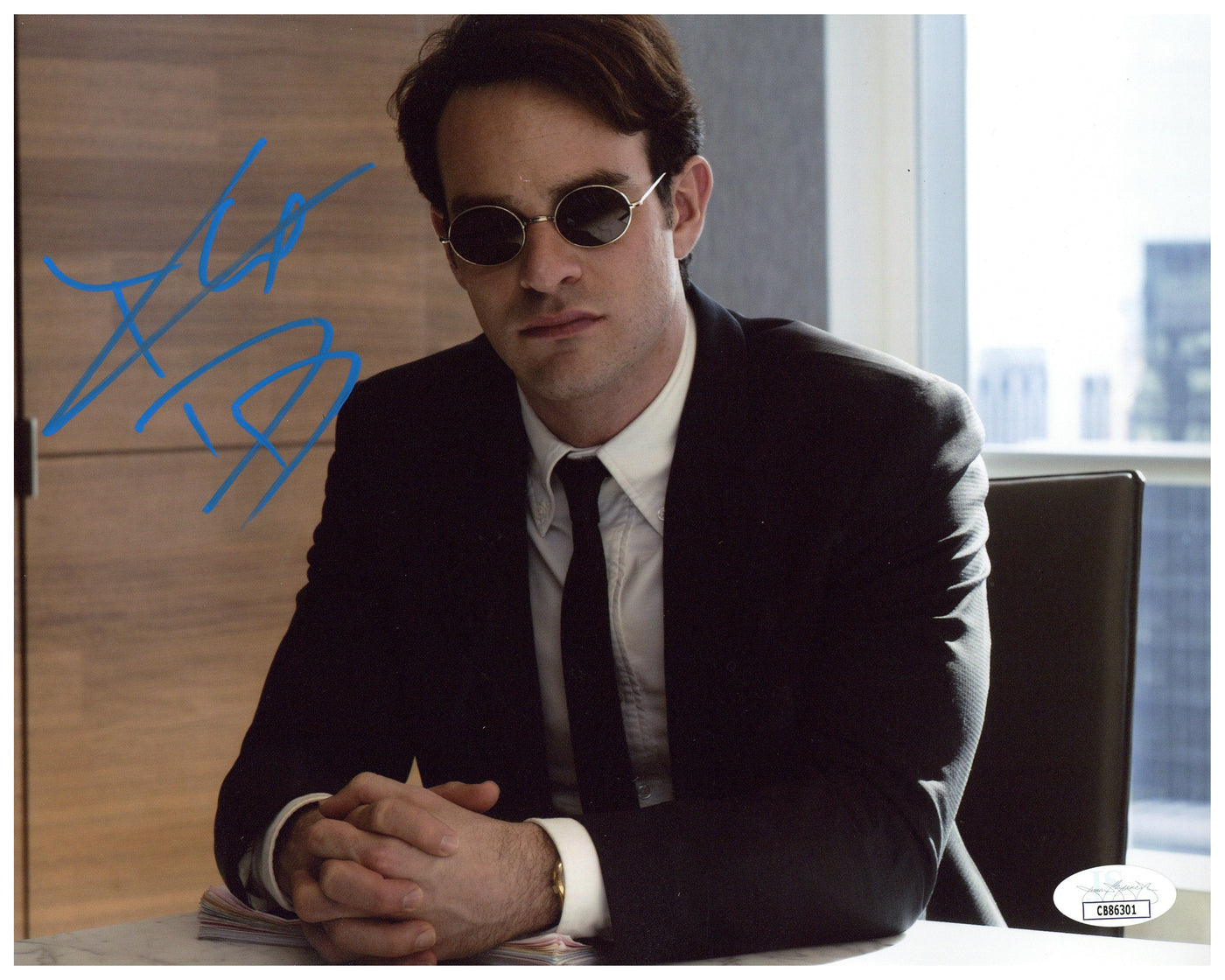 Charlie Cox Signed 8x10 Photo Daredevil Autographed JSA COA 2