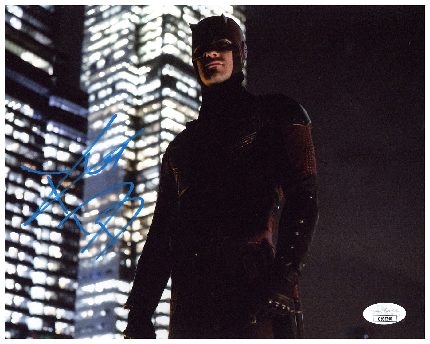 Charlie Cox Signed 8x10 Photo Daredevil Autographed JSA COA 3