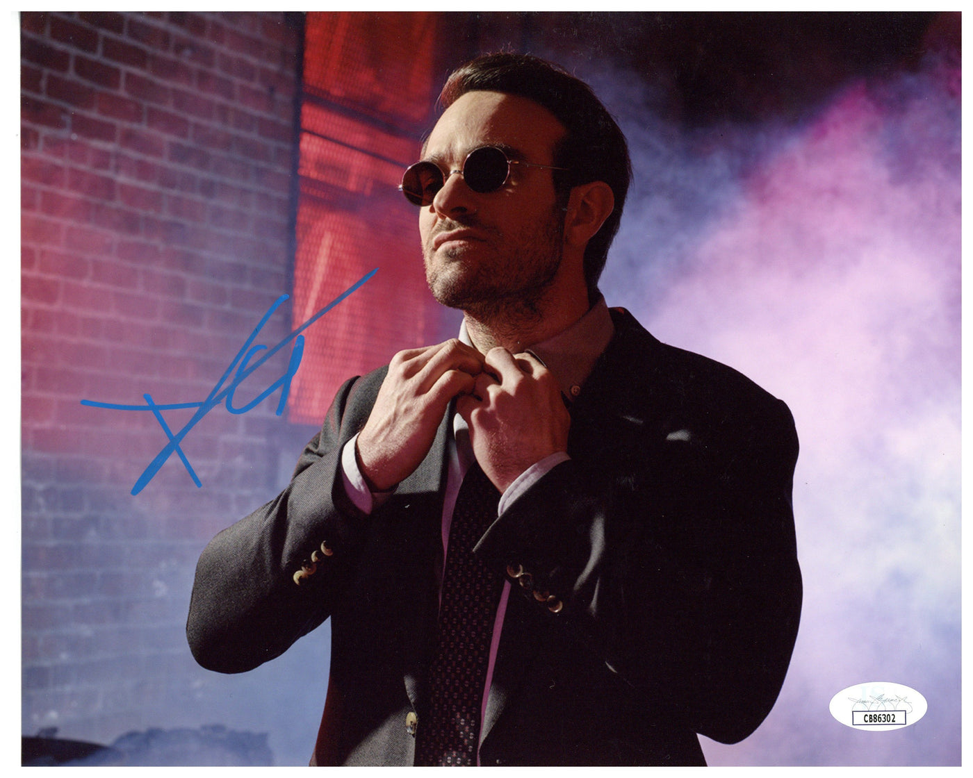 Charlie Cox Signed 8x10 Photo Daredevil Autographed JSA COA