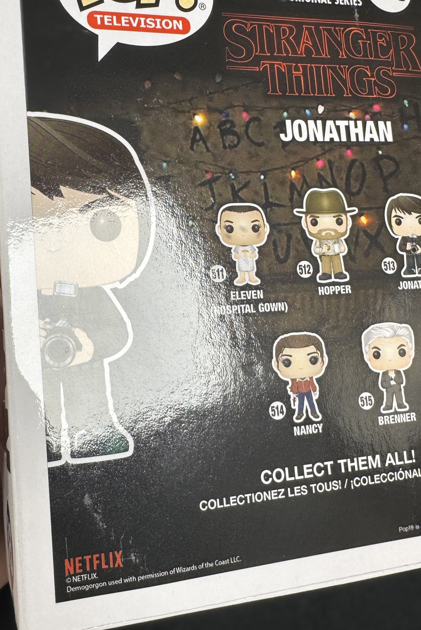 Charlie Heaton Signed Funko Pop Stranger Things Jonathan 513 Autographed BAS COA