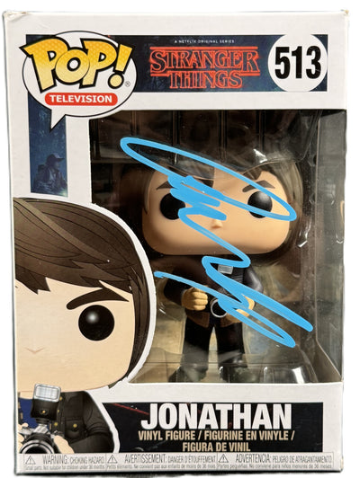 Charlie Heaton Signed Funko Pop Stranger Things Jonathan 513 Autographed BAS COA