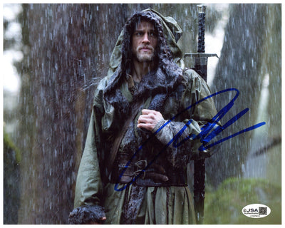 Charlie Hunnam Signed 8x10 Photo King Arthur Autographed JSA COA