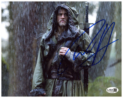 Charlie Hunnam Signed 8x10 Photo King Arthur Autographed JSA COA