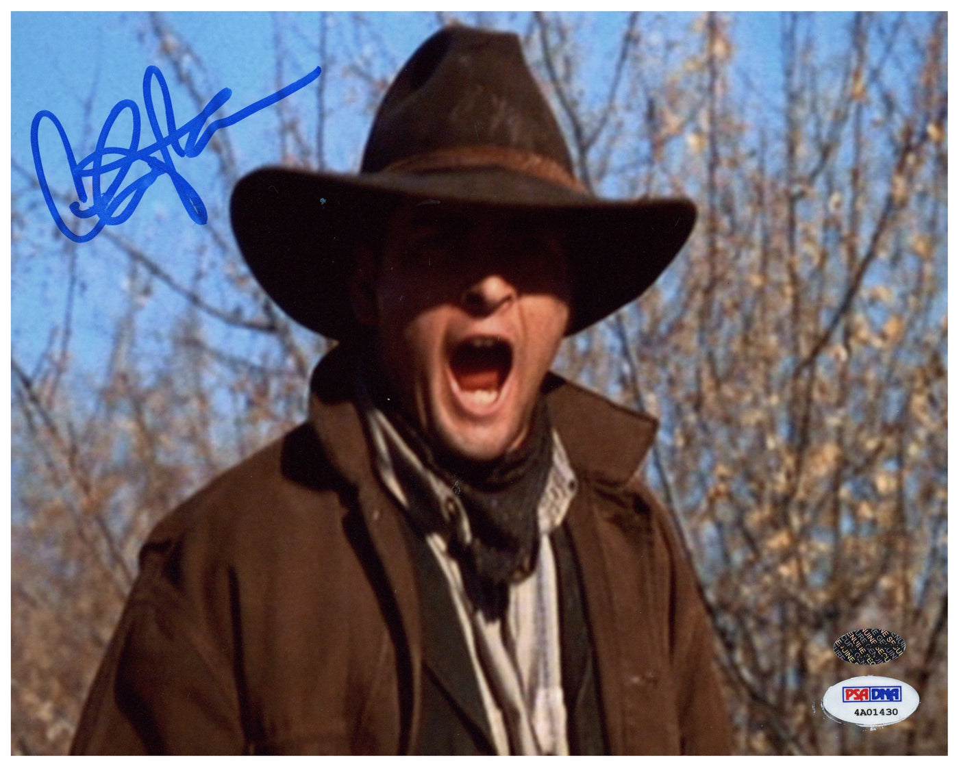 Charlie Sheen Signed 8x10 Photo Young Guns Autographed PSA COA