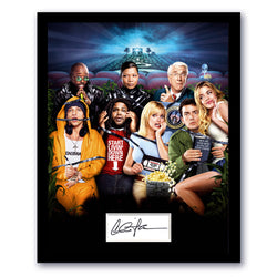 Image of Charlie Sheen Signed Cut 11x14 Custom Framed Scary Movie Autographed JSA COA