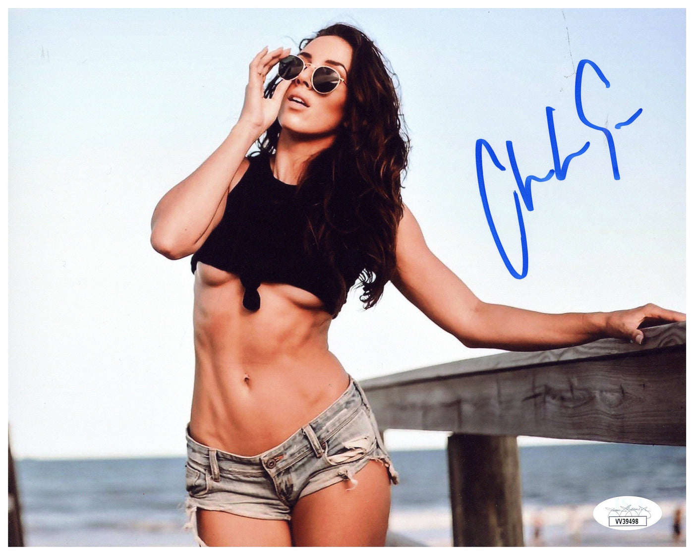 Chelsea Green Signed 8x10 Photo WWE Superstar Autographed JSA COA #4