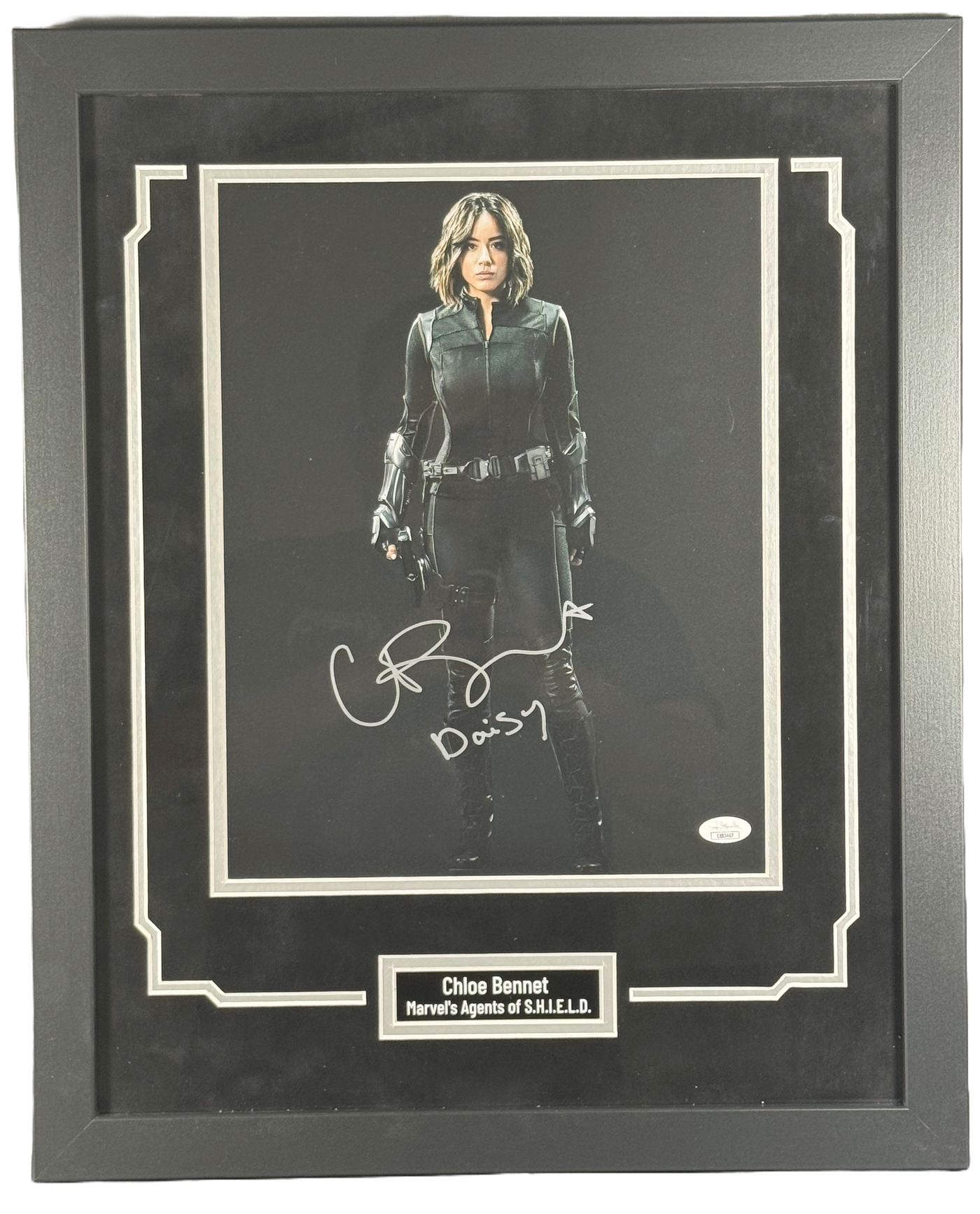 Chloe Bennett Signed Custom Framed 11x14 Photo Agents of the Shield JSA COA