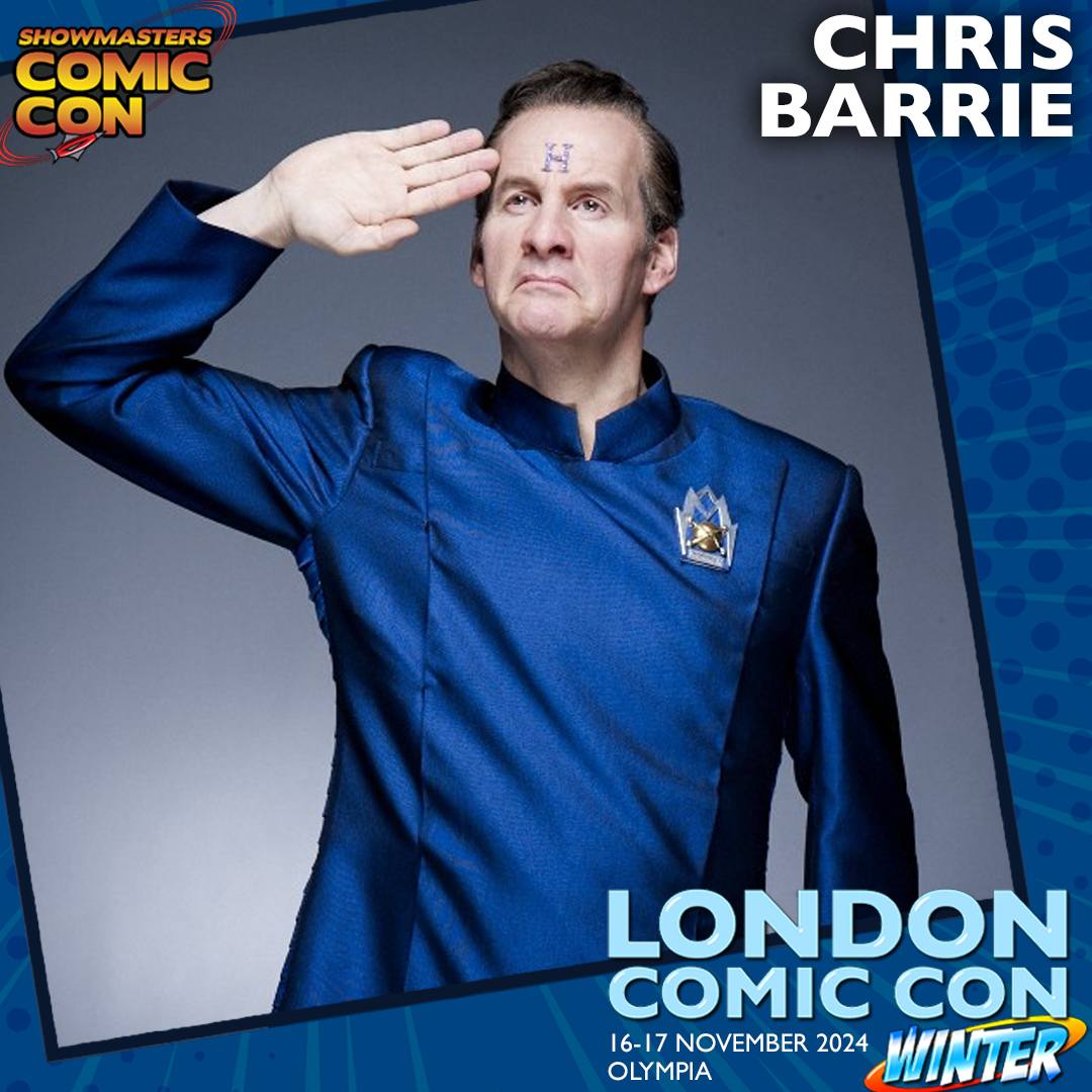 Chris Barrie Official Autograph Mail-In Service - London Comic Con Winter 2024