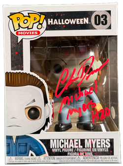 Image of Chris Durand Signed Funko POP Halloween 03 Michael Myers Autograph JSA COA