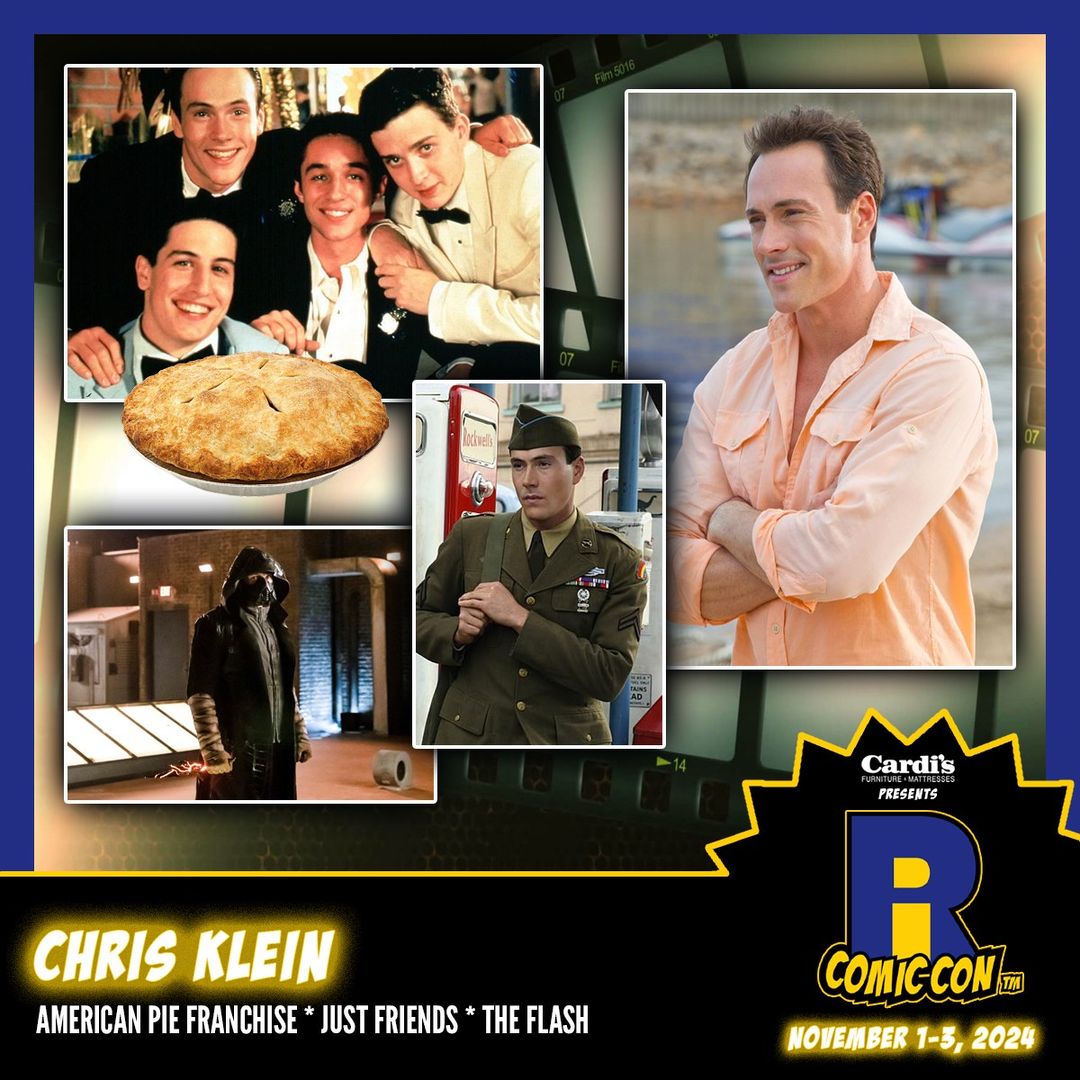 Chris Klein Official Autograph Mail-In Service - Rhode Island Comic Con 2024