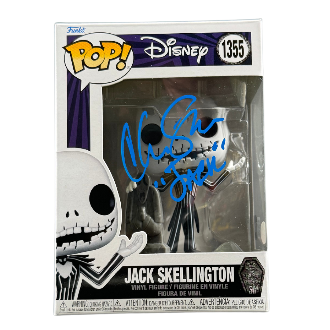 Chris Sarandon Signed Funko POP Disney Jack Skellington #1355 Autographed JSA COA