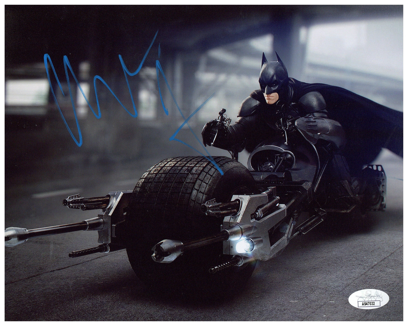 Christian Bale Signed 8x10 Photo The Dark Knight Batman Autographed JSA COA #4