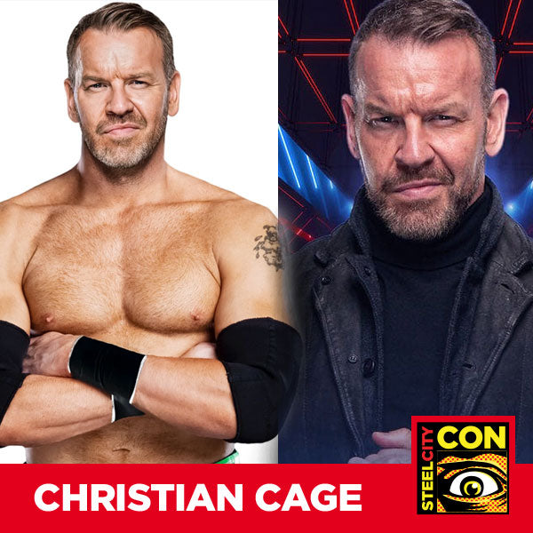 Christian Cage Official Autograph MailIn Service Steel City Con Spr