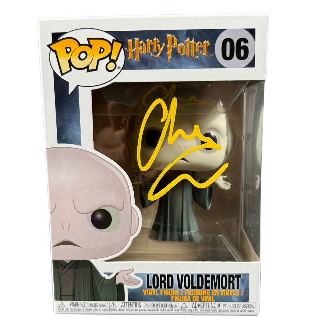Christian Coulson Signed Funko POP Harry Potter Lord Voldemort Autographed JSA COA
