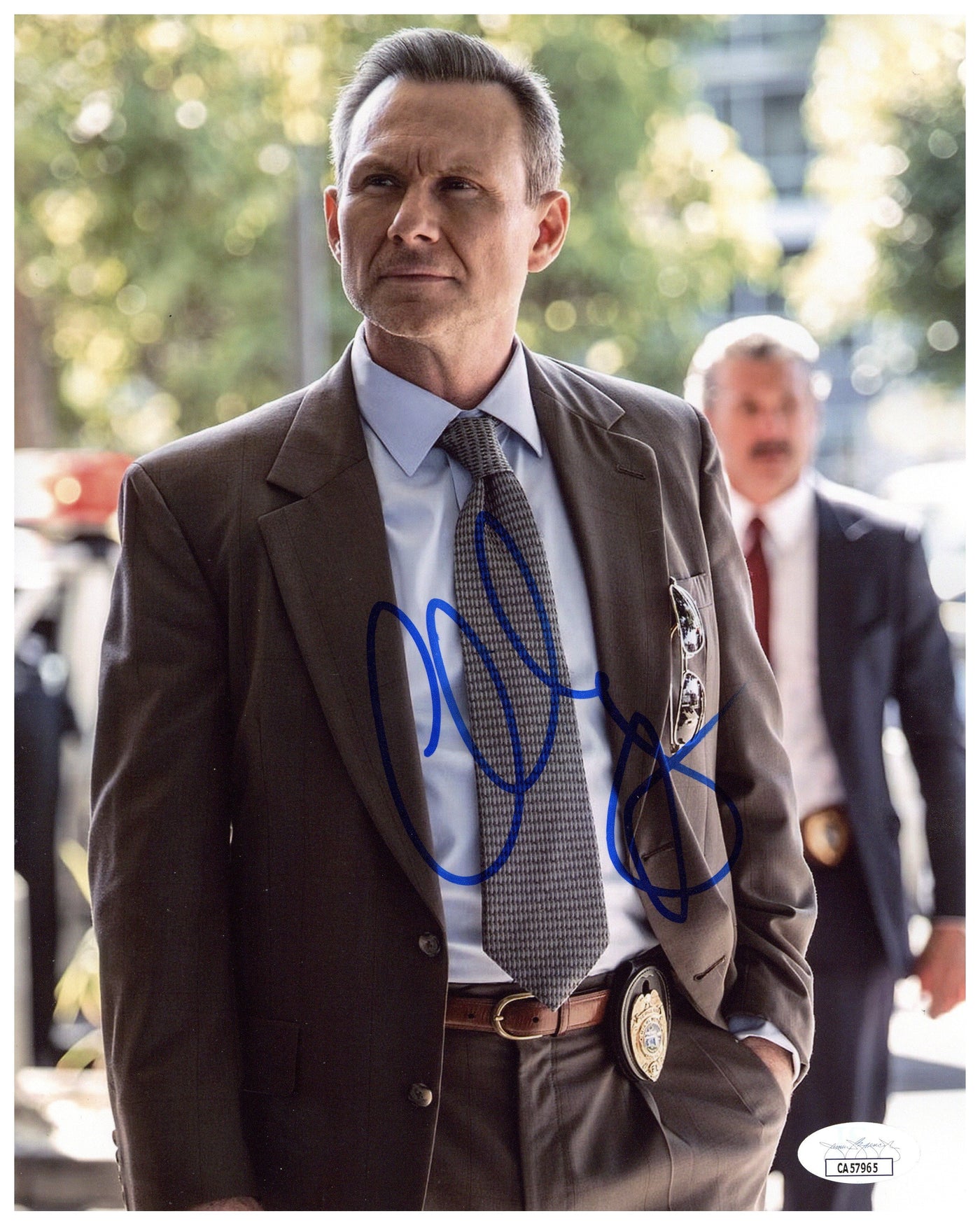 Christian Slater Signed 8x10 Photo Dexter Original Sin Autographed JSA COA #2