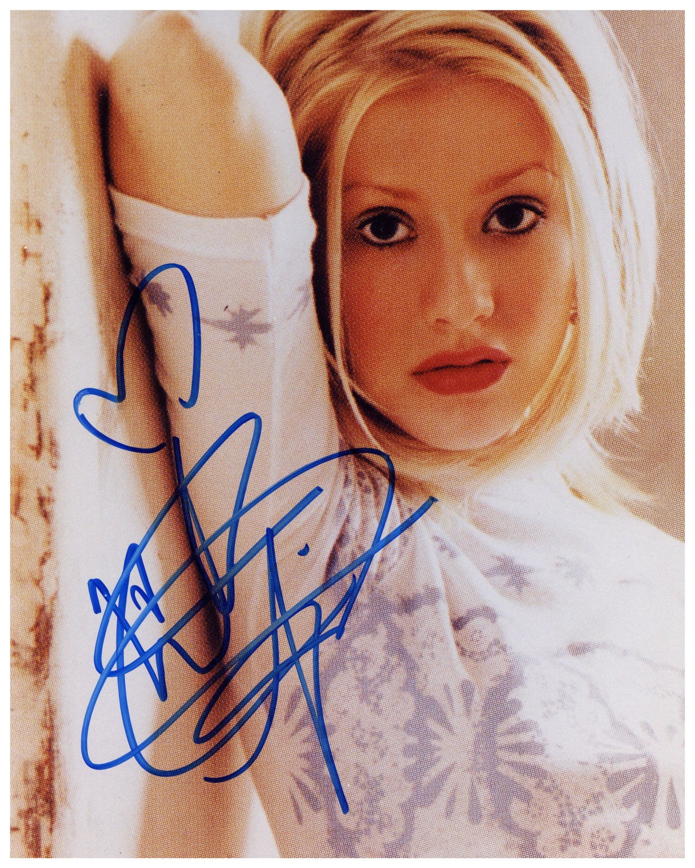 Christina Aguilera Signed 8x10 Photo Autographed JSA COA