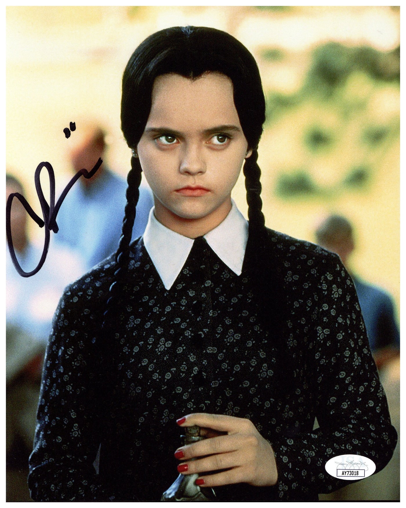 Christina Ricci Signed 8x10 Photo The Addams Family Autographed JSA COA