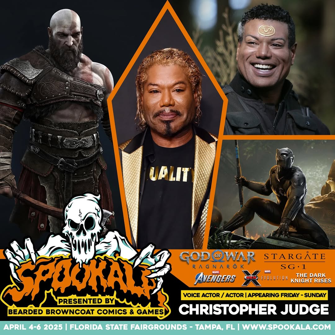 Christopher Judge Official Autograph Mail-In Service - Spookala 2025