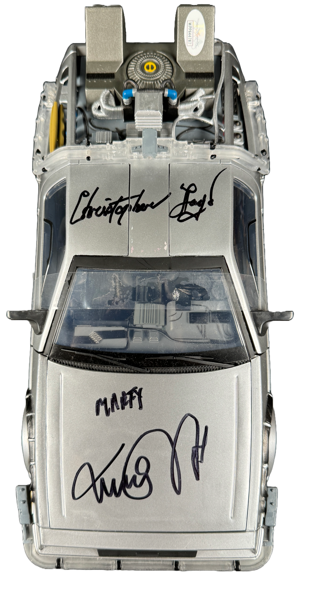 Christopher Lloyd & Michael J. Fox Signed Back to the Future