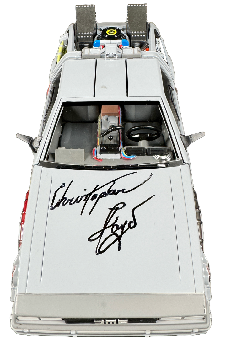 Christopher Lloyd Signed Back to the Future Time Machine Delorean