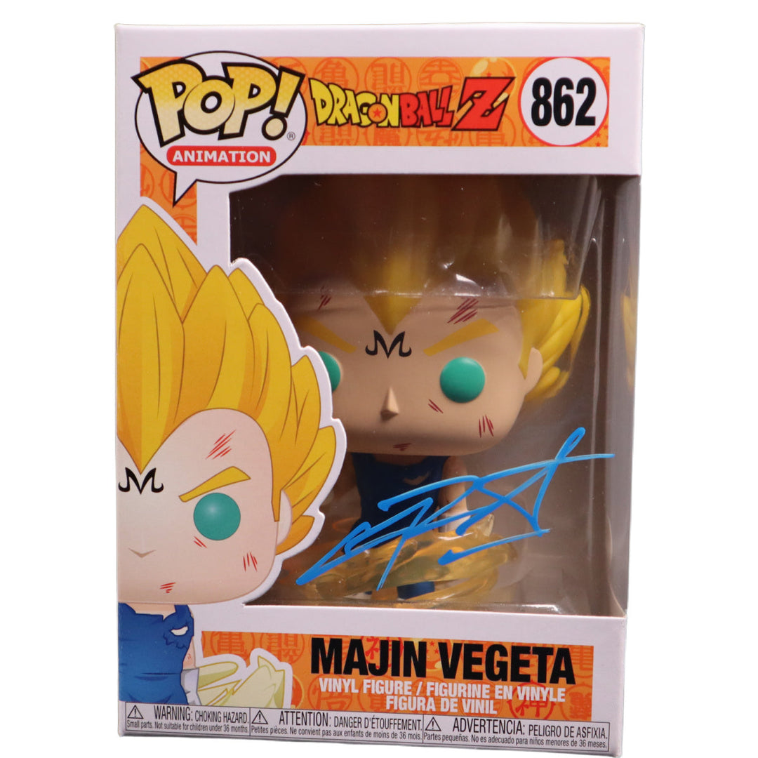 Signed Majin cheapest Vegeta Funko Pop