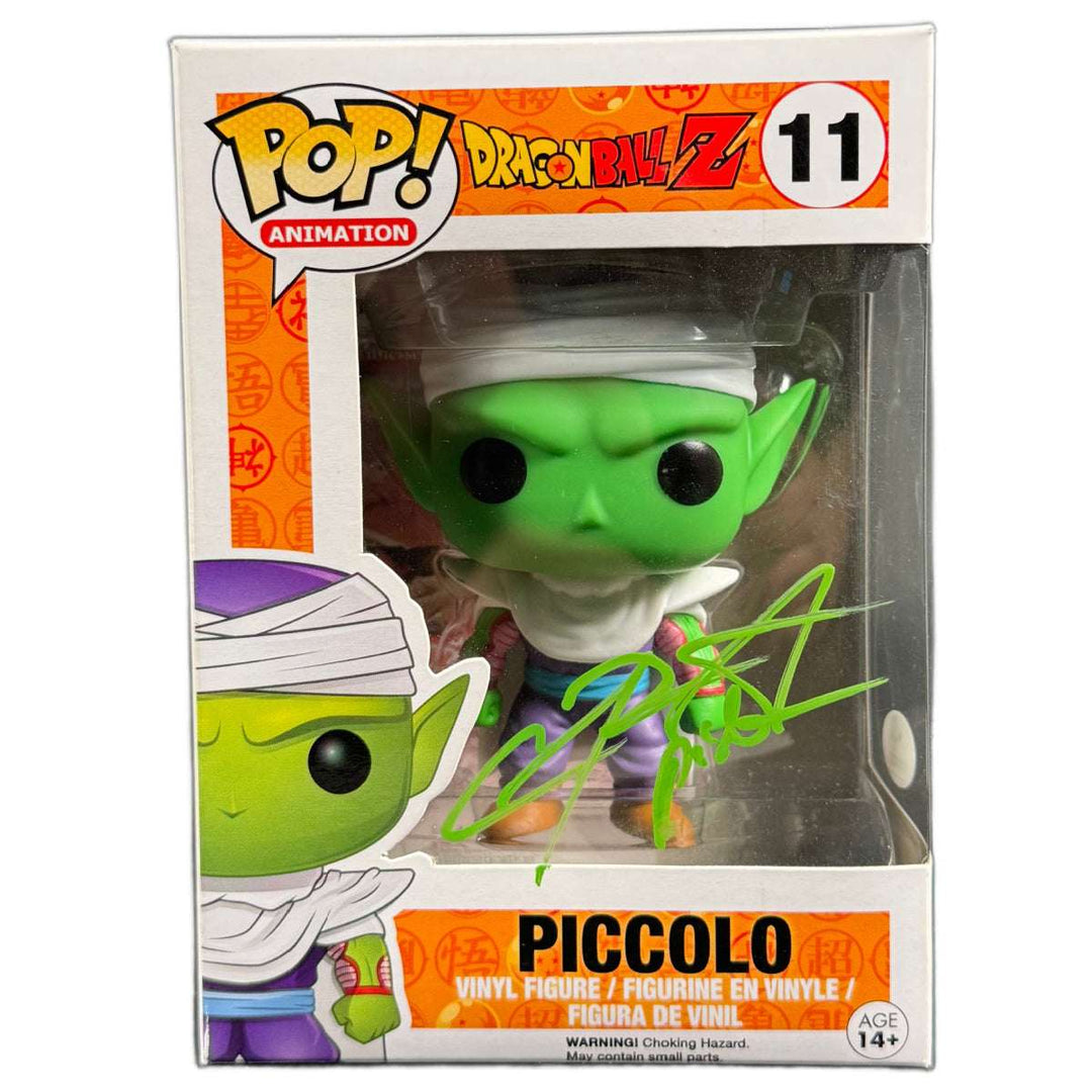 Christopher Sabat Signed Funko POP Dragon Ball Z Piccolo