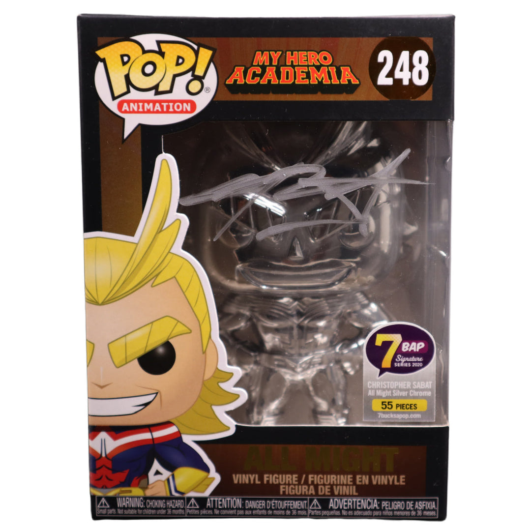 Autographed All Might Funko Pop shops (JSA Certified)