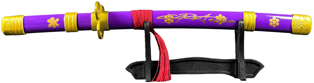 Christopher Sabat Signed One Piece Zoro Enma 18 Inch Sword