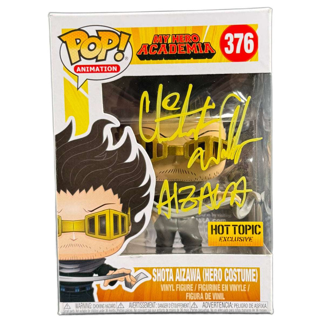 Christopher Wehkamp Signed Funko Pop My Hero Academia Aizawa